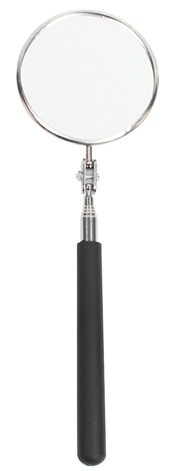 85 mm Protective-Rim Telescopic Inspection Mirror